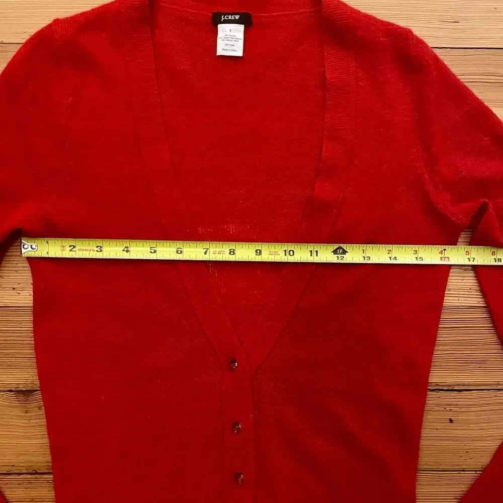 J. Crew Dulphine shimmer bling button cardigan. Size S.
